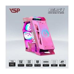 Vỏ Case VSP ESPORT ROG ES1 M-ATX/ITX Hồng
