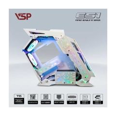 Vỏ Case VSP ESPORT ROG ES1 M-ATX/ITX Trắng