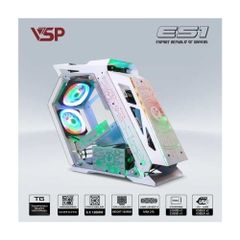 Vỏ Case VSP ESPORT ROG ES1 M-ATX/ITX Trắng