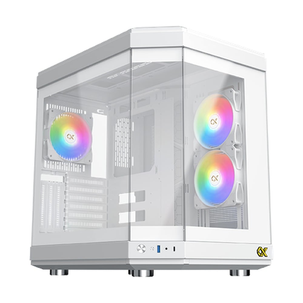 Vỏ Case XIGMATEK CUBI E-ATX/ATX/M-ATX/ITX Trắng