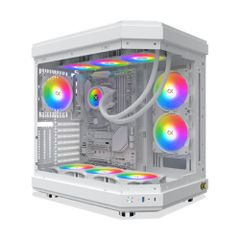 Vỏ Case XIGMATEK CUBI E-ATX/ATX/M-ATX/ITX Trắng
