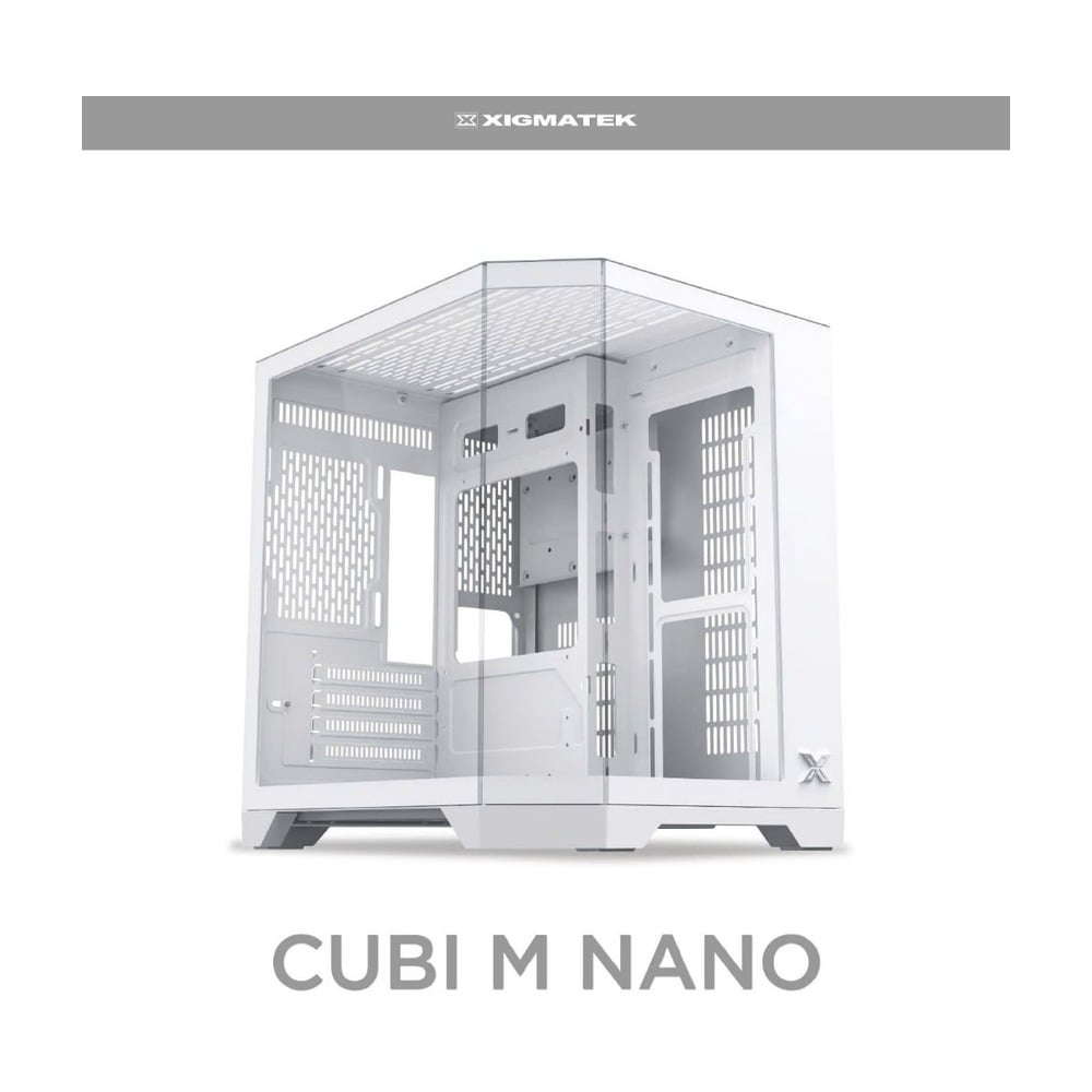 Vỏ Case Xigmatek Cubi M Nano Artic Đen