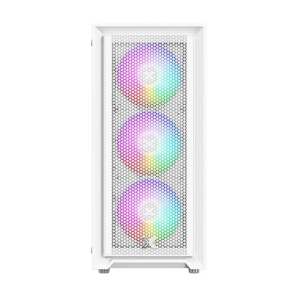 Vỏ Case Xigmatek Sky II 3F Trắng Kèm 3 Fan