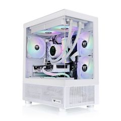 Vỏ Case Thermaltake View 170 TG ARGB Snow mATX/ITX Trắng