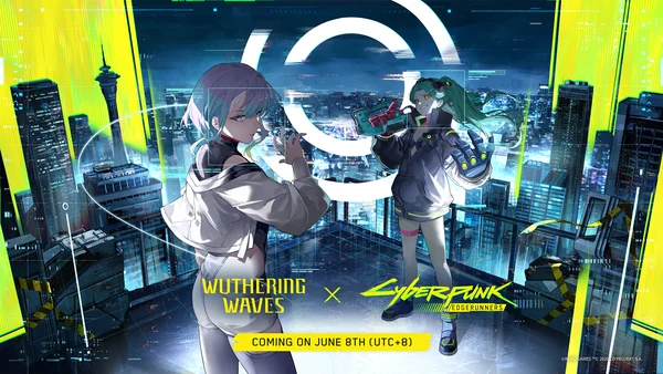 Wuthering Waves 3.4 x Cyberpunk: Edgerunners (© Kuro Games)