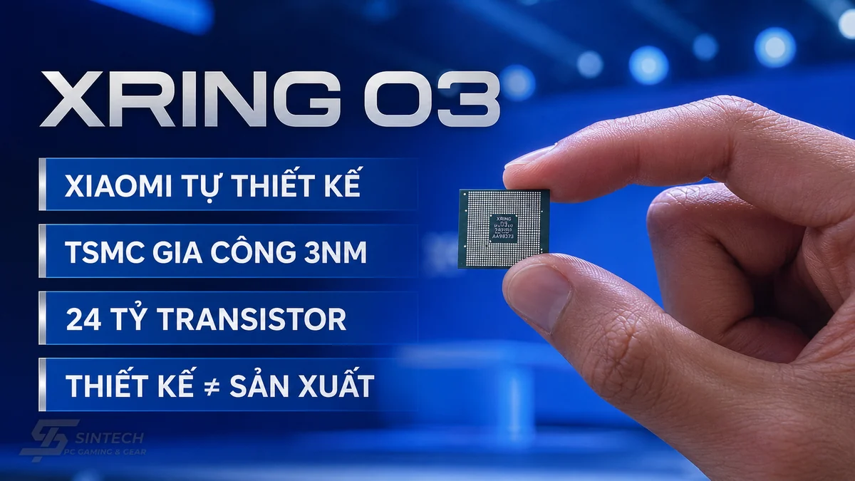 Xiaomi tu thiet ke chip XRING O3 con TSMC dam nhiem gia cong