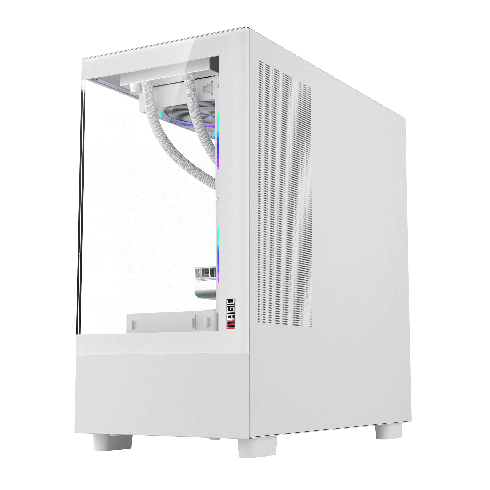 Vỏ Case Magic MIX Tower Pro AIO 360 Trắng