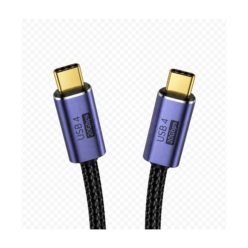 Cáp type c (Thunderbolt) chuẩn usb c 4 hỗ trợ 8k60hz 4k120hz, PD 100w, 20Gbps
