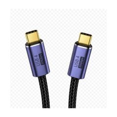 Cáp type c (Thunderbolt) chuẩn usb c 4 hỗ trợ 8k60hz 4k120hz, PD 100w, 20Gbps