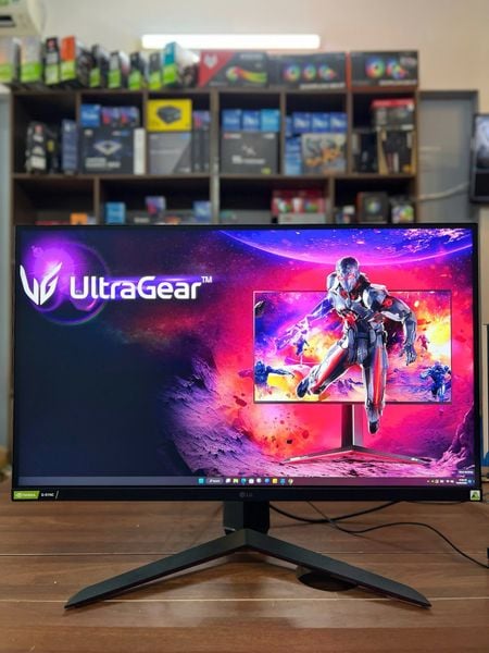Màn hình Gaming LG UltraGear 27GP850 B 27 inch, Nano IPS, 2K, 180Hz, 1ms, HDR G-Sync, Phẳng