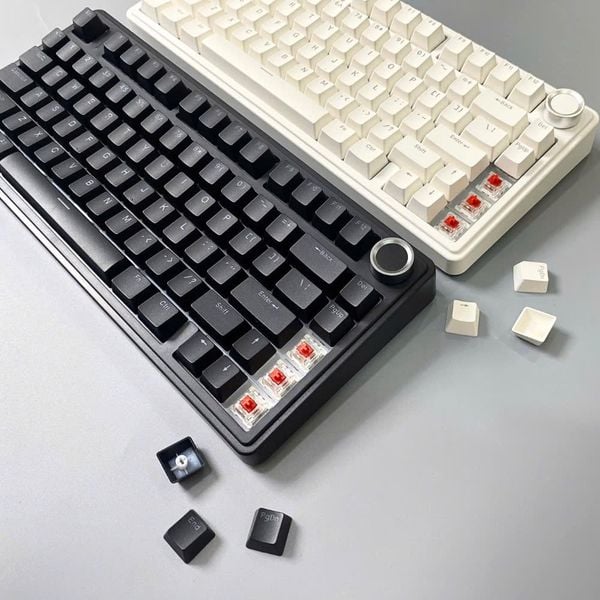 Phím Cơ Aula F75 (Red Switch Đen) Có Dây