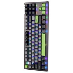 Phím Cơ Darmoshark K9 Magnetic Switch RGB Đen + Xanh lá + Xám Có Dây