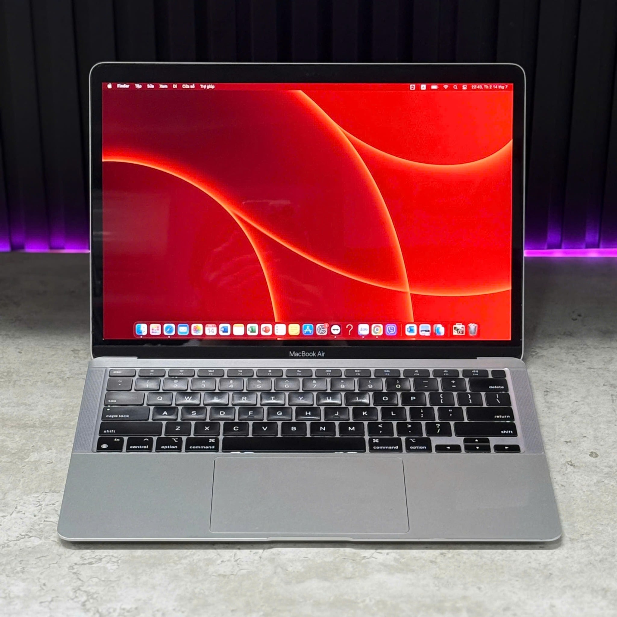 Macbook Air M1 2020 (Apple M1/8GB/256GB/8 nhân GPU/13 2k) Màu Bạc