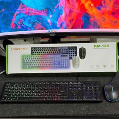 Combo phím chuột Simetech KM-120 LED RGB