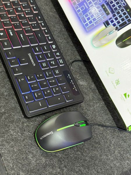 Combo phím chuột Simetech KM-120 LED RGB