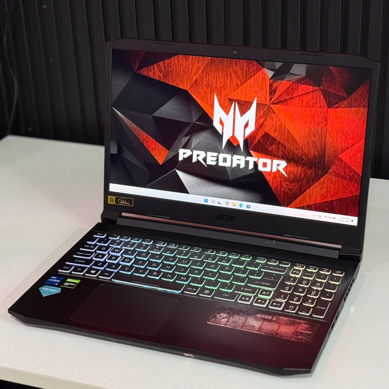 Laptop Acer Gaming Nitro 5 AN515-57 (Core i5-11400H | 16GB | 512GB | GTX 1650 4GB | 15.6 inch FHD 144hz | Đen)