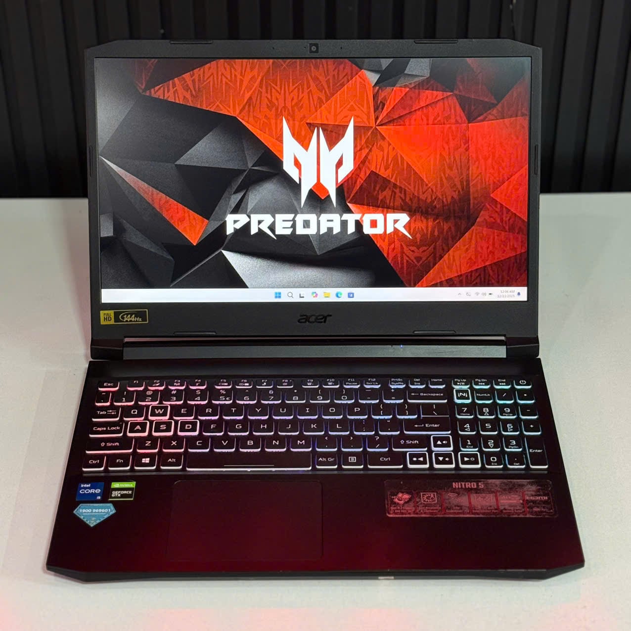 Laptop Acer Gaming Nitro 5 AN515-57 (Core i5-11400H | 16GB | 512GB | GTX 1650 4GB | 15.6 inch FHD 144hz | Đen)