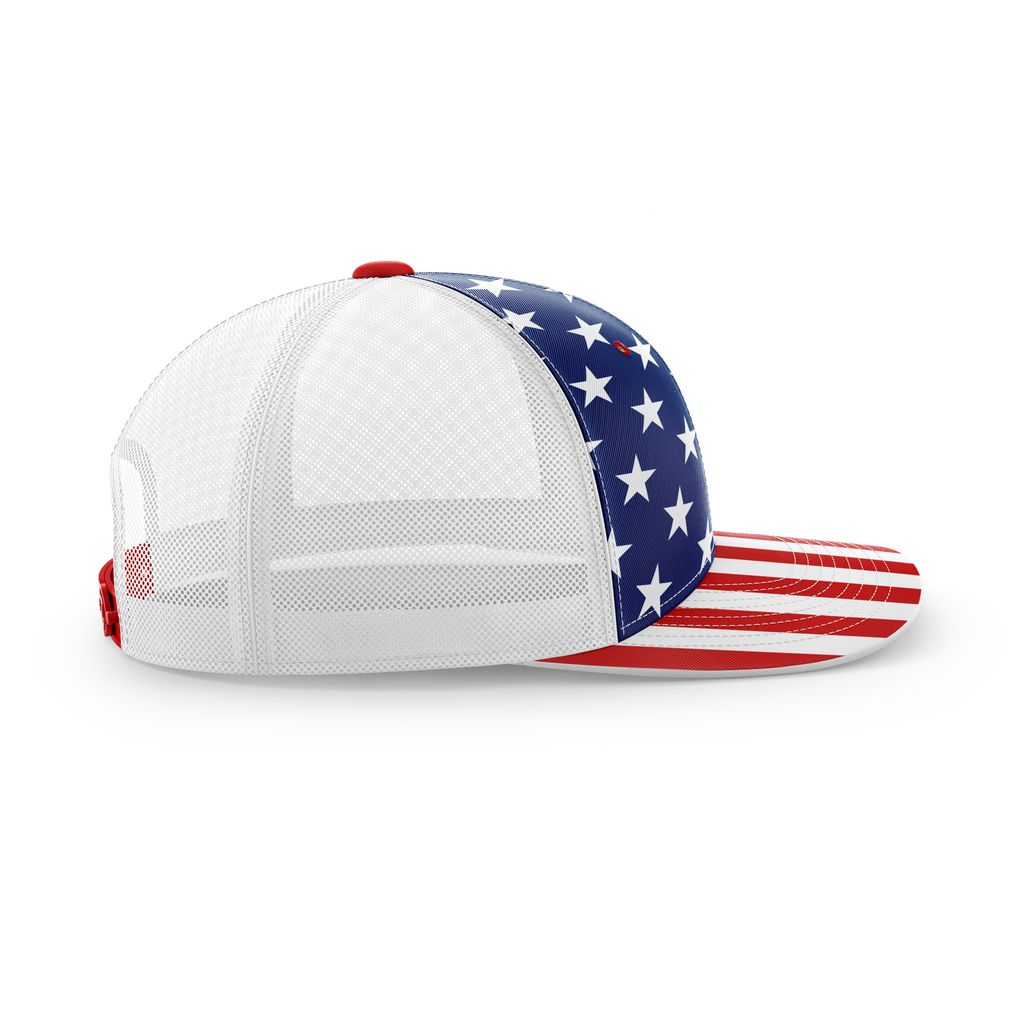 Custom Hats & Caps – USA Flag Graphic NTTK15