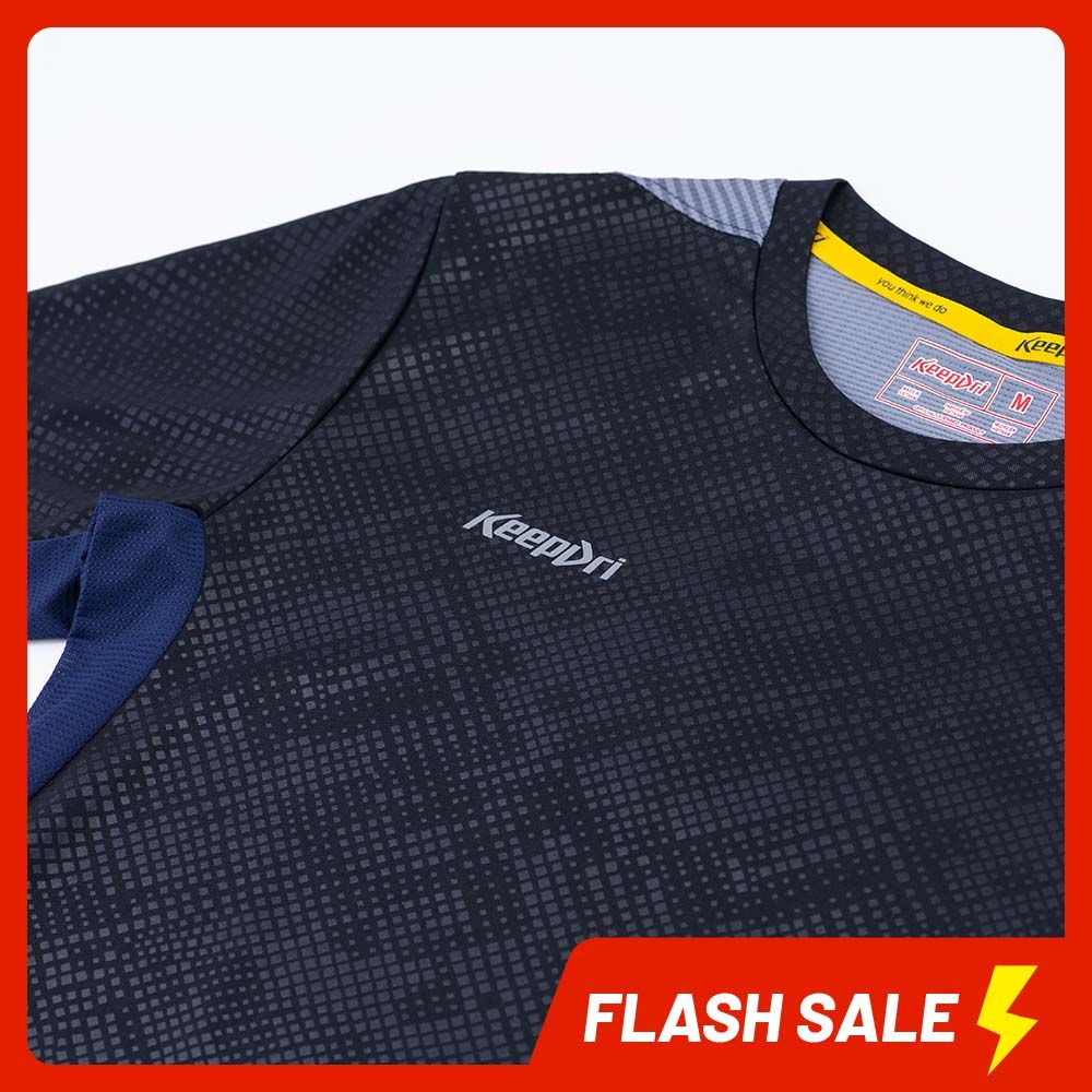 Áo Thun Chạy Bộ Họa Tiết Keepdri
