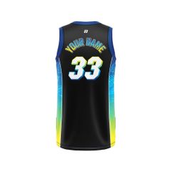 Áo Bóng Rổ Thiết Kế Tropical Blaze