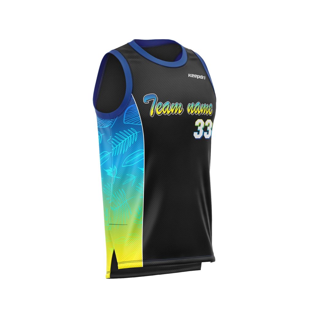 Áo Bóng Rổ Thiết Kế Tropical Blaze