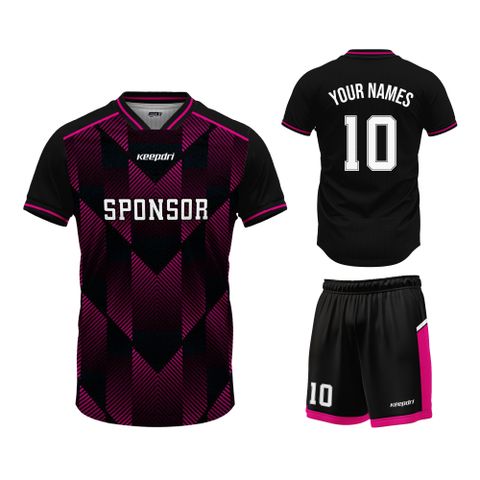 Custom Soccer Jerseys - Pattern Retro SC4