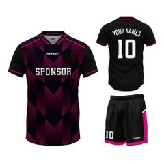Custom Soccer Jerseys - Pattern Retro SC4