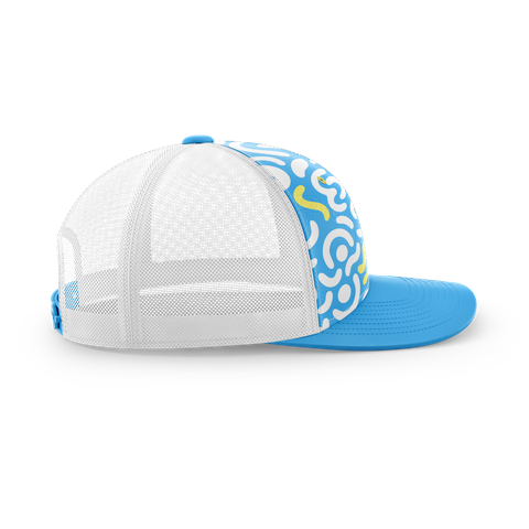 Custom Hats & Caps – Abstract Doodle Print NTTK13