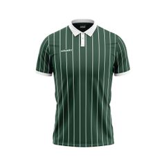 Custom Pickleball & Tennis Polo – Vertical Stripes Pattern