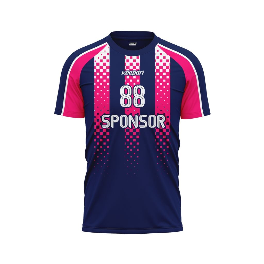 Áo Bóng Đá Thiết Kế Họa Tiết Kẻ Sọc Caro