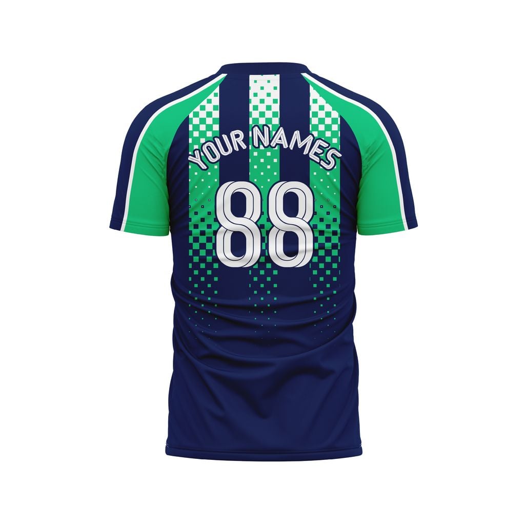 Áo Bóng Đá Thiết Kế Họa Tiết Kẻ Sọc Caro