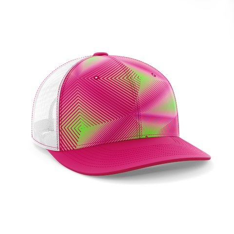 Custom Hats & Caps – GeoPop Pattern NTTK09