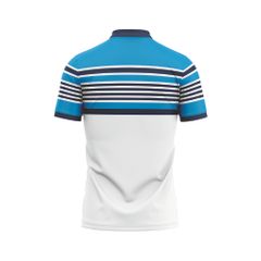 Custom Pickleball & Tennis Polo – Dynamic Stripe Style