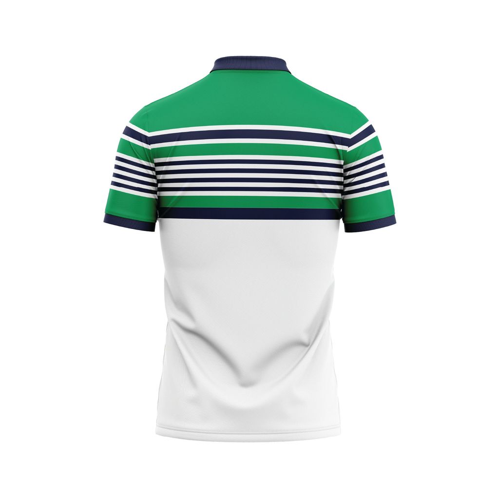 Custom Pickleball & Tennis Polo – Dynamic Stripe Style