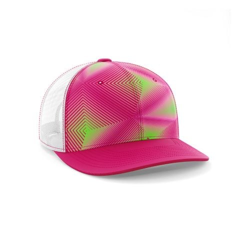 Custom Hats & Caps – GeoPop Pattern NTTK09