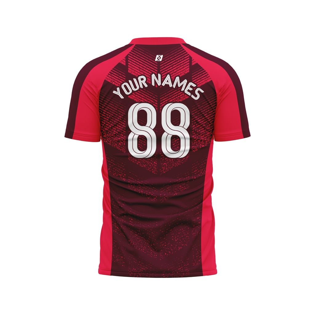 Áo Bóng Đá Thiết Kế Họa Tiết Đường Chéo