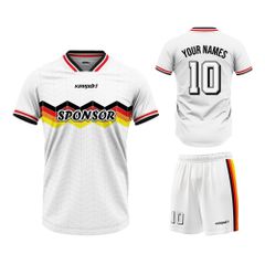 Bộ Bóng Đá Thiết Kế - Phong Cách Germany