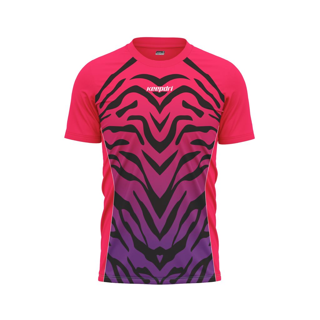 Áo Thun Chạy Bộ Họa Tiết Hổ Vằn