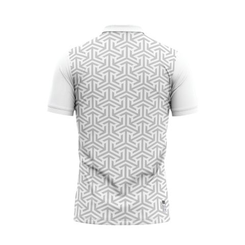 Custom Pickleball & Tennis Polo – Frost Hex