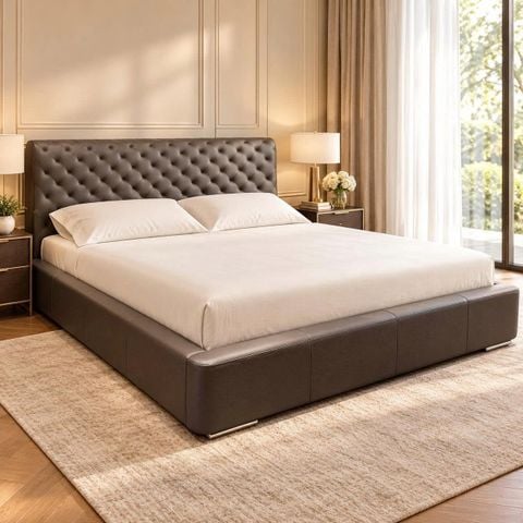  Giường Ngủ Bọc Da Cao Cấp Florence 