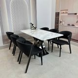  Bộ Bàn Ăn Mặt Đá HAK21 + Ghế Ariston HAG55 