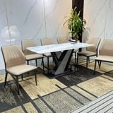  Bàn Ăn Mặt Đá Cao Cấp HAK54 