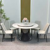  Bàn Ăn Tròn Mặt Đá Cao Cấp VNC1127 