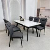  Bộ Bàn Ăn Mặt Đá Thông Minh HAK57 + Ghế HAG11 