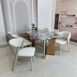  Bàn Ăn Mặt Đá Cao Cấp HAK80 