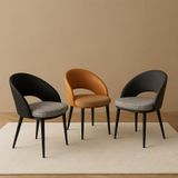  Bộ Bàn Ăn Tròn Mặt Đá HAK84 + Ghế Ăn VNC89 