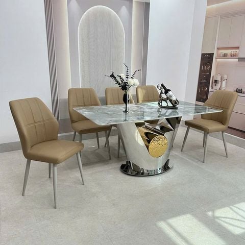 bộ bàn ăn 6 ghế