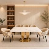  Bàn Ăn Mặt Đá Vi Tinh Thể AKBA05 