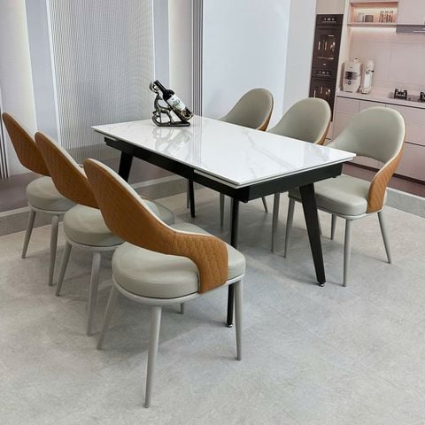  Bàn Ăn Thông Minh Mặt Đá HAK57 