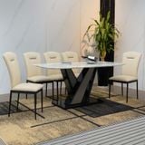  Bàn Ăn Mặt Đá Cao Cấp HAK54 